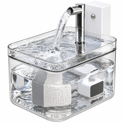 Cat Water Fountain Wireless Sensor Pet Smart Drinking Fountain